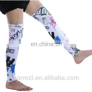 Sublimation Custom Leg Sleeves Cycling Wholesale Foot Sleeve Compression thumbnail-1