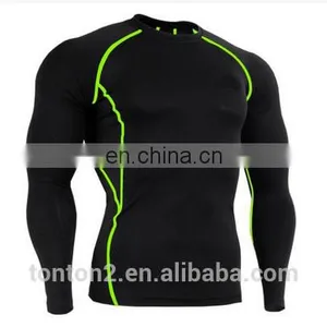 OEM Top Sale Sportswear Compression Shirts thumbnail-1