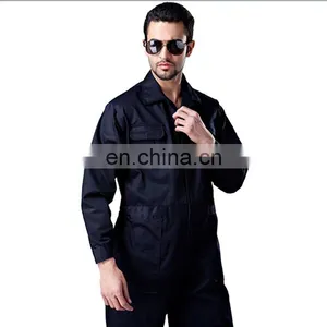 Custom Cotton Polyester Cheap Coveralls Uniform Design Professional Manufacturer thumbnail-1