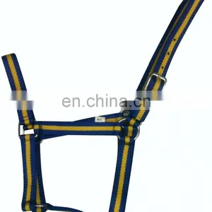 Horse Nylon Halters in Swedish Flag thumbnail-1