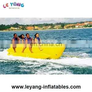 Giant Shark Heavy Commercial PVC Inflatable Banana Boat For Water Sports thumbnail-1