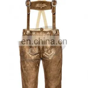 2016 Wholesale Oktoberfest Men Knee Lederhosen (Bavaria Clothing) thumbnail-1