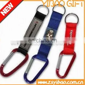 Short Lanyard With Carabiner Keychain thumbnail-1
