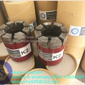 AQ BQ NQ HQ PQ Impregnated Diamond Core Bit thumbnail-2