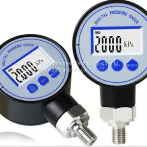 OEM Oil Air Hydraulic Digital Manometer Fuel Pressure Gauge thumbnail-1