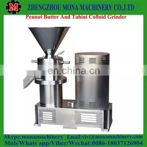Automatic Continuous Sesame Cocoa Industrial Coconut Almond Shea Tahini Milk Peanut Butter Making Machine thumbnail-5