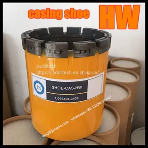 HW Casing Shoe Bit, Impregnated Diamond Core Drill Bits, Exploration Drilling, Rock Coring, Geotechnical Drilling Bits thumbnail-1