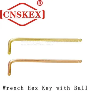 Non Sparking Wrench Hex Key With Ball Tools thumbnail-1