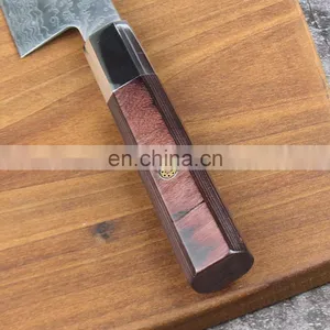 Octagon Top Grade Damascus Chef Knife thumbnail-5