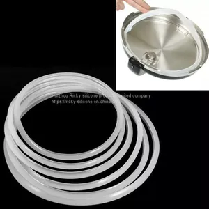 Silicone Sealing Ring Gasket Replacement Heat Resistant For Kitchen Pressure Cooker Tools SLC88 thumbnail-1