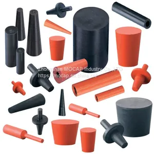 Powder Coating Masking Sealing Rubber Silicone Stopper Thread Hole Rubber Silicone Plugs MSP Series thumbnail-1
