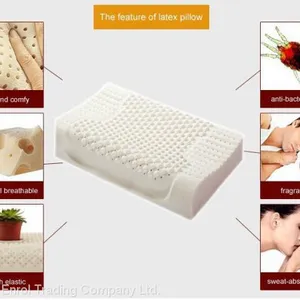 Memory Foam Bed Orthopedic Pillow for Neck Pain Sleeping With Embroidered Pillowcase thumbnail-1