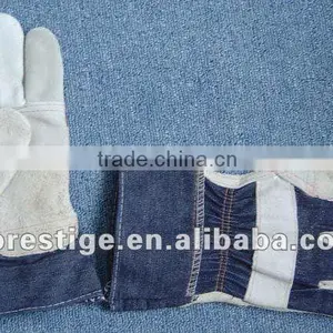 CE Certified 10.5" Leather Work Gloves thumbnail-1