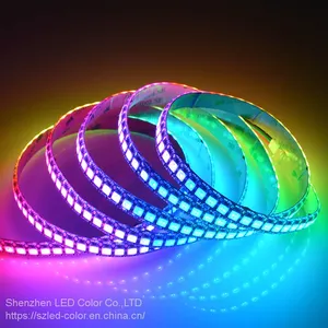 DC5V RGB LED Tape IP20 144LEDS Digital RGB Pixel LED Strip LC8812 thumbnail-2