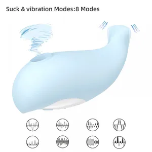 Vagina Sucking Vibrator 9 Speed Vibrating Oral Sexy Suction Clitoris Stimulation Female Masturbation Erotic Sex Toys thumbnail-1