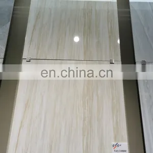 600x600mm Cream Wood Design Nature Style Healthy Wood Polished Porcelain Tile thumbnail-2
