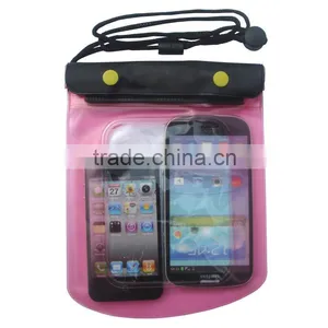 2013 Korean Waterproof Cell Phone Bag Wet Wallet Bag Rain/uv Protection Bag Summer Sports Beach Dry Neck Pouch thumbnail-4