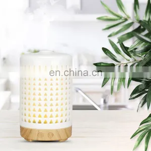 7 Color Led Night Lights Auto Shut-off For Home Office Baby Room Ceramic Ultrasonic Aromatherapy Humidifier thumbnail-2