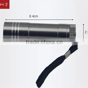 JAK HF1203 Shockproof 9 LED Aluminium Flashlight thumbnail-3