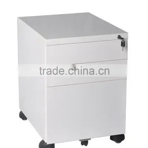 Luoyang Factory 3 Compartments Steel Mobile Cabinets,3 Compartments Steel Pedestal Cabinets thumbnail-1