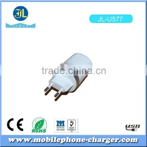 Universal Power Adapter Mobile Phone USB Travel Charger With 2 USB Port thumbnail-3