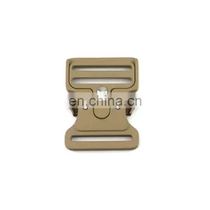 Factory Supply Adjustable Tactical Belt Buckle Metal Side Quick Release Buckle Dog Collar Buckle thumbnail-3