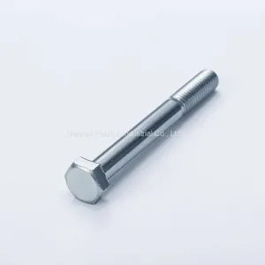 M3 - M39 Hex Head Cap Screw Bolt Grade 8.8 Galvanized Carbon Steel Half Threaded thumbnail-1