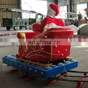 Amusement Equipment Kids and Adult Track Train Amusement Electric Train Rides thumbnail-3