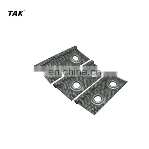 30mm x 30mm White 7.5mm Fully Bonded Caravan Awning Piping Rail Keder Eyelet thumbnail-4