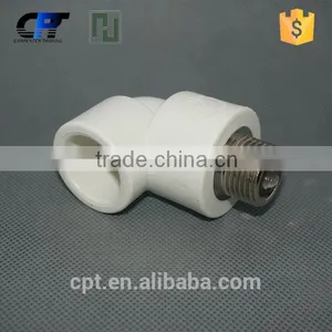 100% New Material 25 X 1/2" PPR Male Thread Elbow PPR Fittings thumbnail-2
