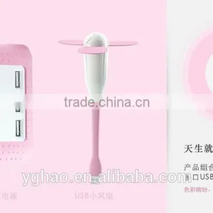 Factory YGH556 Bamboo Dragonfly USB Mini Fan Mini Electric Hand Fan thumbnail-6