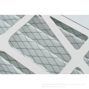 Paper Frame Pleated Panel Air Filter for HVAC System thumbnail-2
