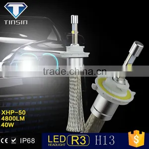 New Product 12-24V 40W 4800lm Waterproof Auto Head Lights H13/h11 Led Headlight for Toyota Land Cruiser thumbnail-4