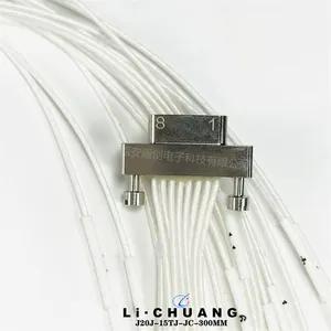 Microrectangular Connector J20J-15TJ-JC-300MM J20J-15ZK-JC-300MM thumbnail-3