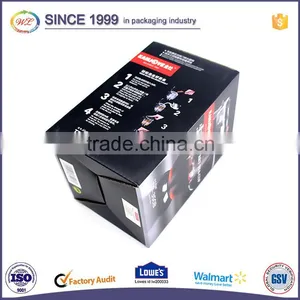 China Factory 5 Ply Color Printing Glossy Black Corrugated Box for Wholesale thumbnail-1