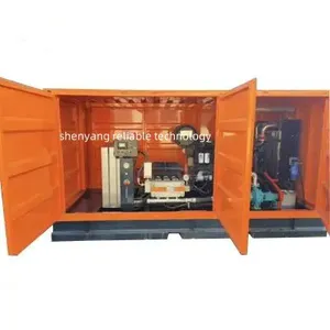 1500bar Industrial Cleaning Equipment Heat Exchanger Tube Cleaning Water Jetting Hydro Blasting Machine thumbnail-5