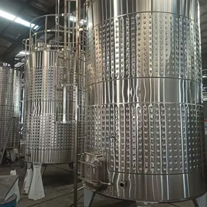 Stainless Steel 304/316L Fermentation Tank for Grape, Apple & Red Wine Production thumbnail-2