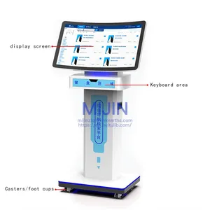 Smart Library Equipment:Freely Borrowing and Returning Kiosk for Book Search and Retrieval Library Reader Kiosk thumbnail-2