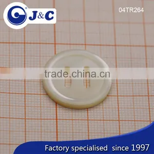 2 Big Holes Trocas Shell Buttons for Fashion Shirt. thumbnail-1