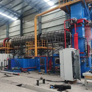 Continuous Particle Steel Hot Briquetting Equipment, Iron and Copper Scrap Briquetting Machine Production Line thumbnail-3