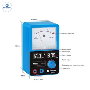 SUNSHINE P5 Mini Dual Display Power Supply With USB-C USB-A Output thumbnail-4