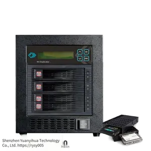 Original Ht400 Tower Connectable Hard Drive Copier From Taiwan mu Factory, Supports Mutual and Offline Copying Between Sata and Ssd Solid State Drives, in Stock and Free Shipping thumbnail-1