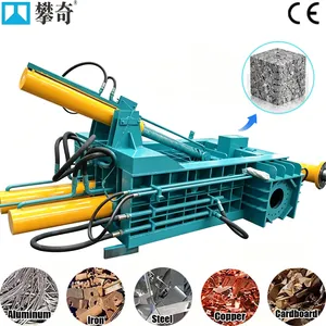 Scrap Steel & Color Steel Tile Baler, Heavy Metal Compactor for Motorcycle Frame Recycling thumbnail-3