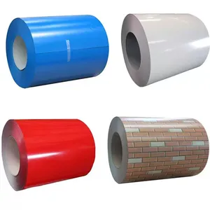 PPGI Color Coated Coil: Zinc-Coated Substrate, Skin Passed Surface, ODM Customization thumbnail-1