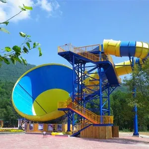 Water Park Equipment Manufacturer, Large Slides, Park Amusement Parks, Water Slides, Factory Supply thumbnail-3