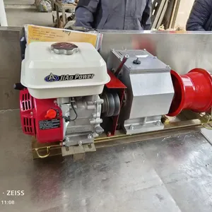 Gasoline Engine Powered Winch; Pulling Motored Winch; Cable Pulling Motored Engine Winch thumbnail-1