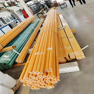 Lightweight Pultruded Fiberglass Channels With High Dielectric Strength and ISO 9001 Quality Control thumbnail-1