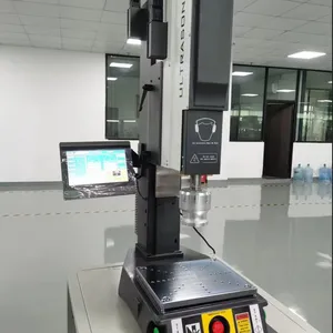 2000W Ultrasonic Turntable Welding Machine High Efficiency Industrial Plastic Welder thumbnail-1