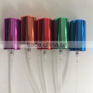 Aluminum Pump Sprayer With Cap, Aluminum Spray for Perfume Bottle thumbnail-1