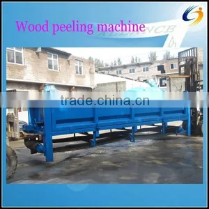 CE Certificated 6 Meters Wood Log Debarker With Double Shaft and High Ouput thumbnail-1